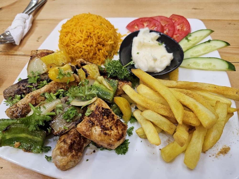 Enjoy a hearty meal at Yalla Kebab & Grill